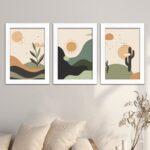 Kit 3 Quadros - Paisagem - Imagem 2