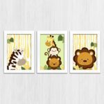 Kit 3 Quadros - Safari - Imagem 3
