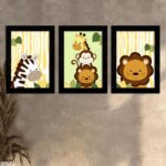 Kit 3 Quadros - Safari - Imagem 2