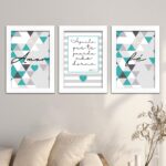 Kit 3 Quadros - Amor-Fé... - Imagem 2