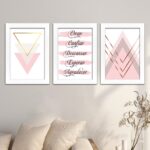 Kit 3 Quadros Orar-Confiar - Imagem 2