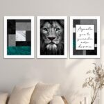 Kit 3 Quadros Aquele-que-te-guarda - Imagem 2