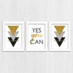 Kit 3 Quadros Yes-you-can - Imagem 4