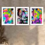 Kit 3 Quadros Arte-Leão - Imagem 2