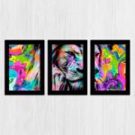 Kit 3 Quadros Arte-Leão - Imagem 3