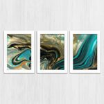 Kit 3 Quadros Abstrato-boho - Imagem 4
