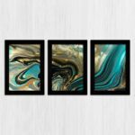 Kit 3 Quadros Abstrato-boho - Imagem 3