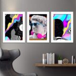 Kit 3 Quadros-Vaporwave-Colorfull - Imagem 2