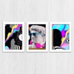 Kit 3 Quadros-Vaporwave-Colorfull - Imagem 4