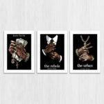 Kit 3 Quadros - Mãos e Jóias - Imagem 4
