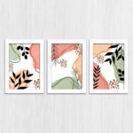 Kit 3 Quadros - Boho Chic Cores - Imagem 4