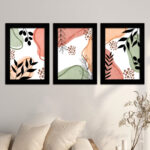Kit 3 Quadros - Boho Chic Cores