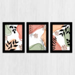 Kit 3 Quadros - Boho Chic Cores - Imagem 3