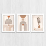 Kit 3 Quadros - Boho Chic Minimalista - Imagem 4
