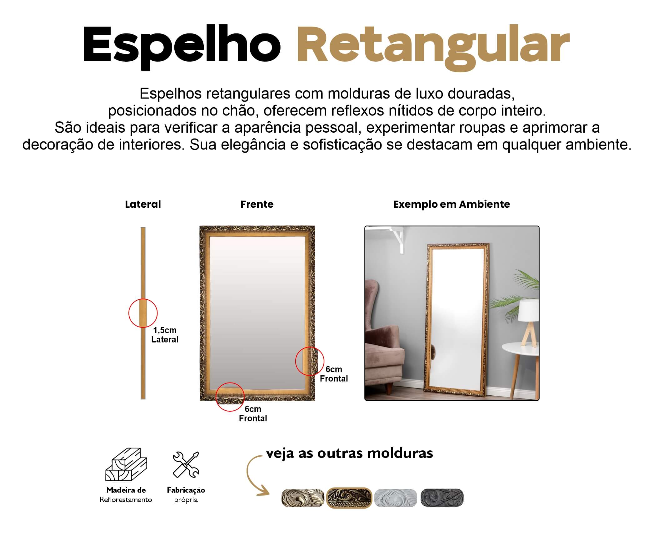 luxo dourada