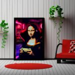 Quadro-Decorativo-Mona-Lisa-Modelo-Big's