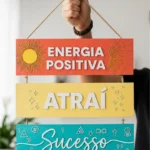 Placa 3 Partes - Energia Positiva