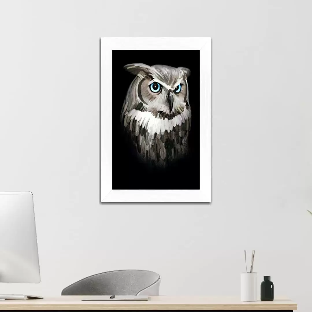 Quadro Decorativo Animais - Coruja - Imagem 2