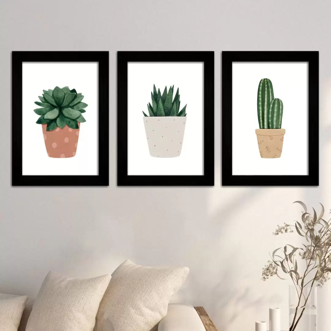 0177 Kit-3-Quadros-Vasos-de-Plantas