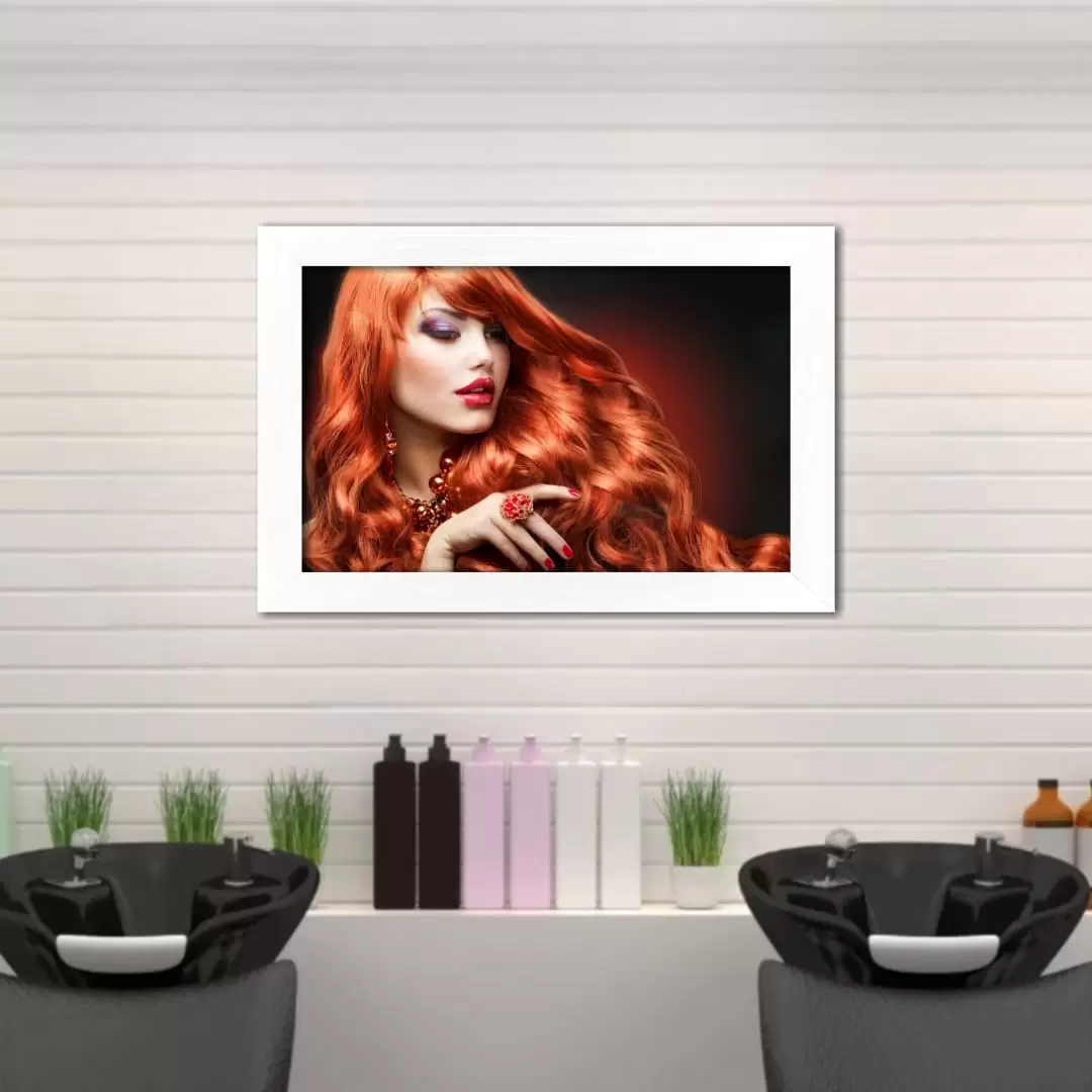 Quadro Decorativo Moda - CabeleireiraRuiva - Imagem 2