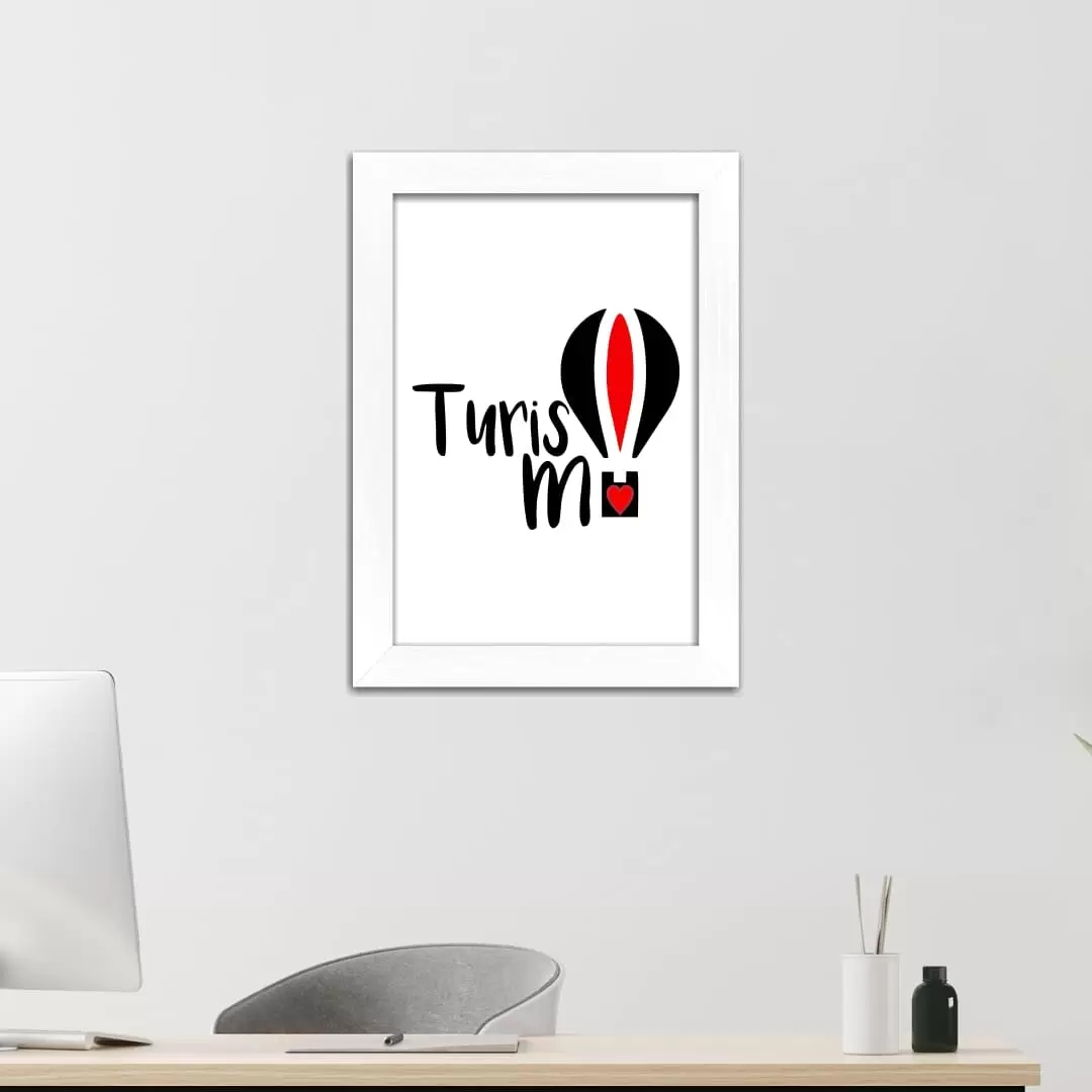 Quadro Decorativo Frase - Turismo - Imagem 2