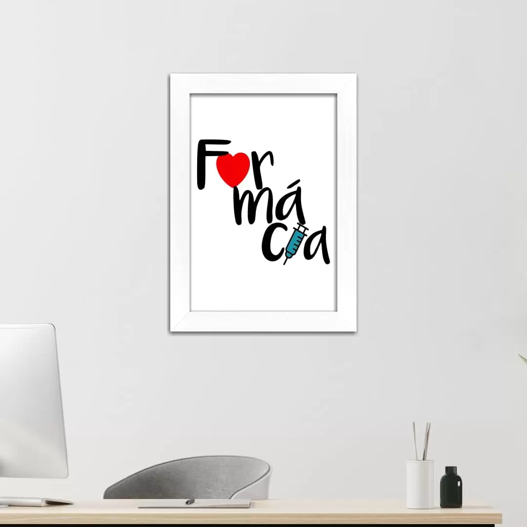 Quadro Decorativo Frase - Farmácia - Imagem 2