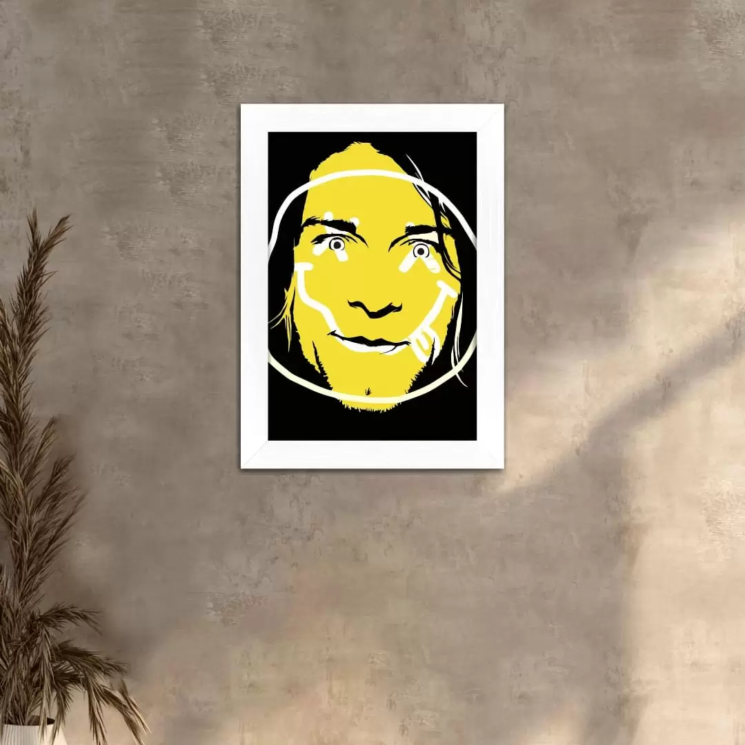 Quadro Decorativo Famosos - Kurt - Imagem 2