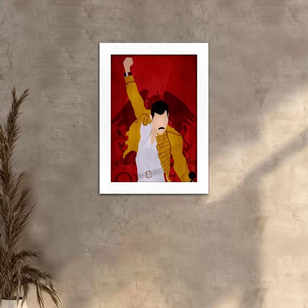 Quadro Decorativo Freddie-Mercury Art - Imagem 2