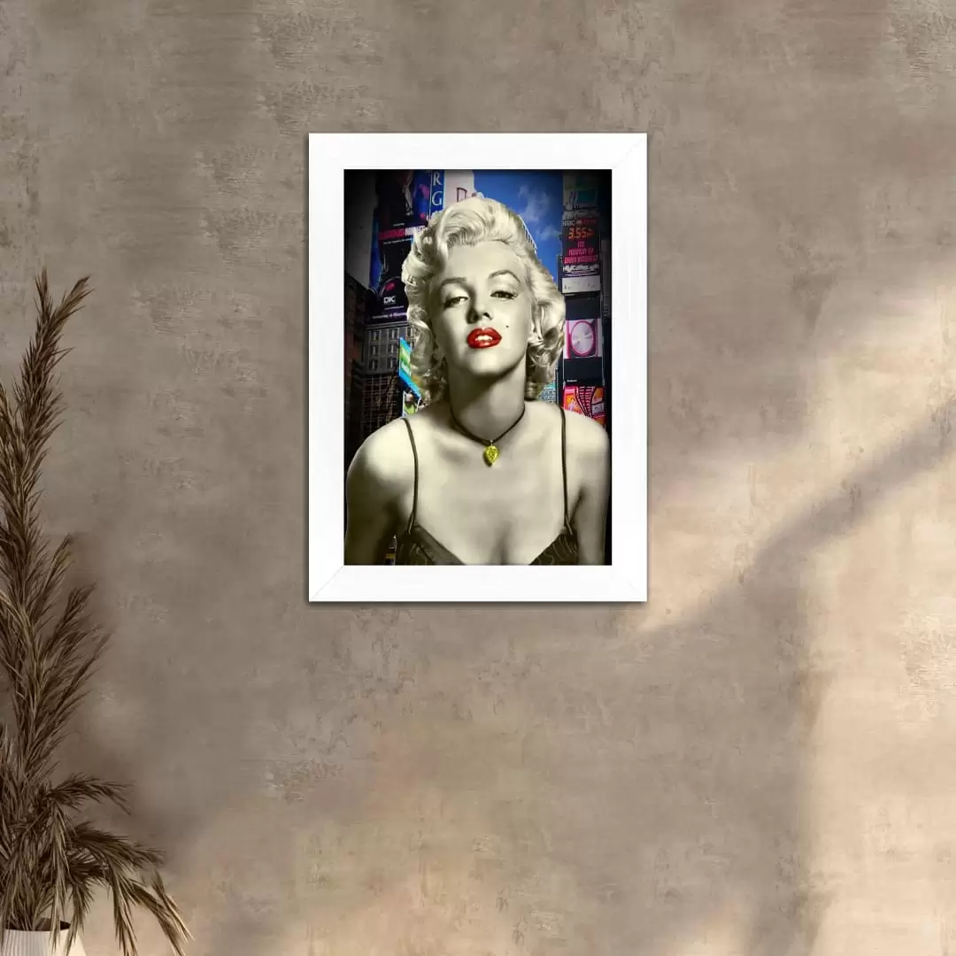 Quadro Decorativo Marilyn-Monroe Cidade - Imagem 2