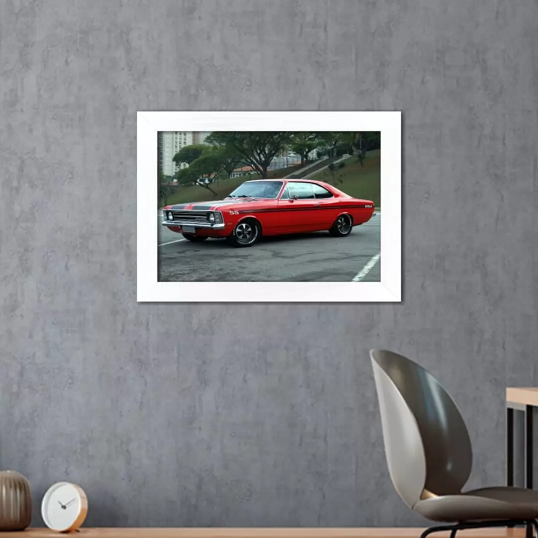 Quadro Decorativo Red Muscle - Imagem 2