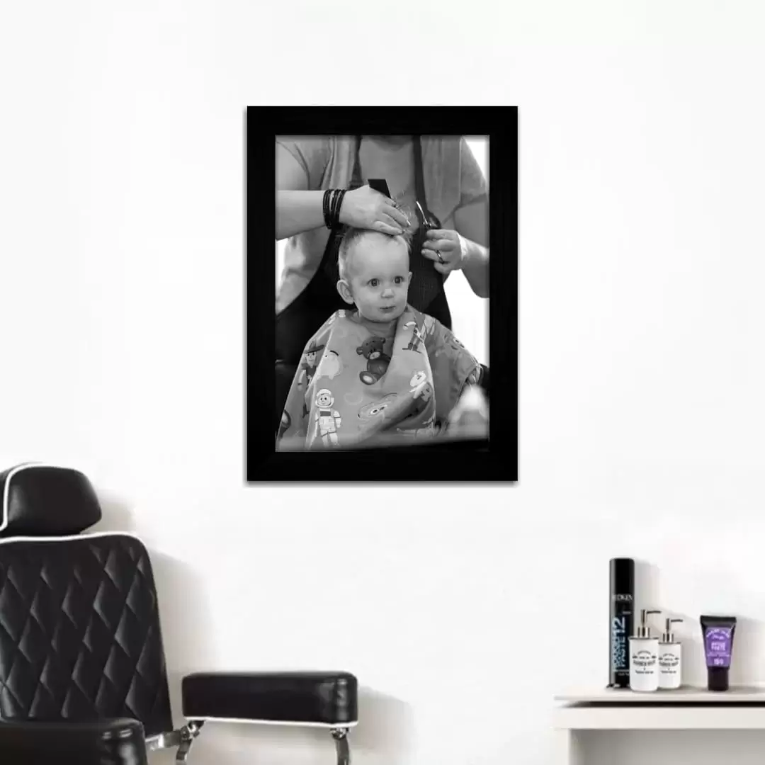 Quadro Decorativo Corte Infantil - Moldura Preta -