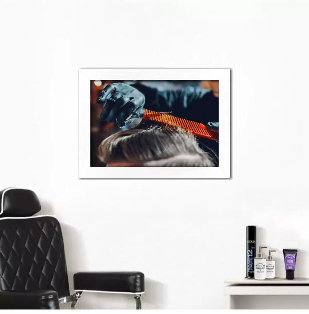 Quadro Decorativo Corte de Cabelo - Imagem 2