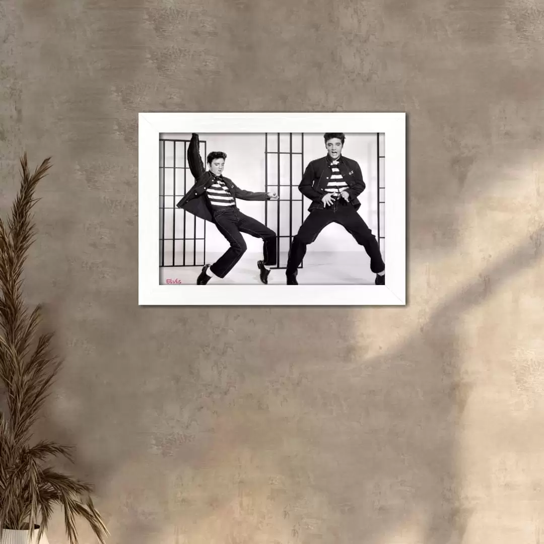 Quadro Decorativo Elvis-Presley Dança - Imagem 2
