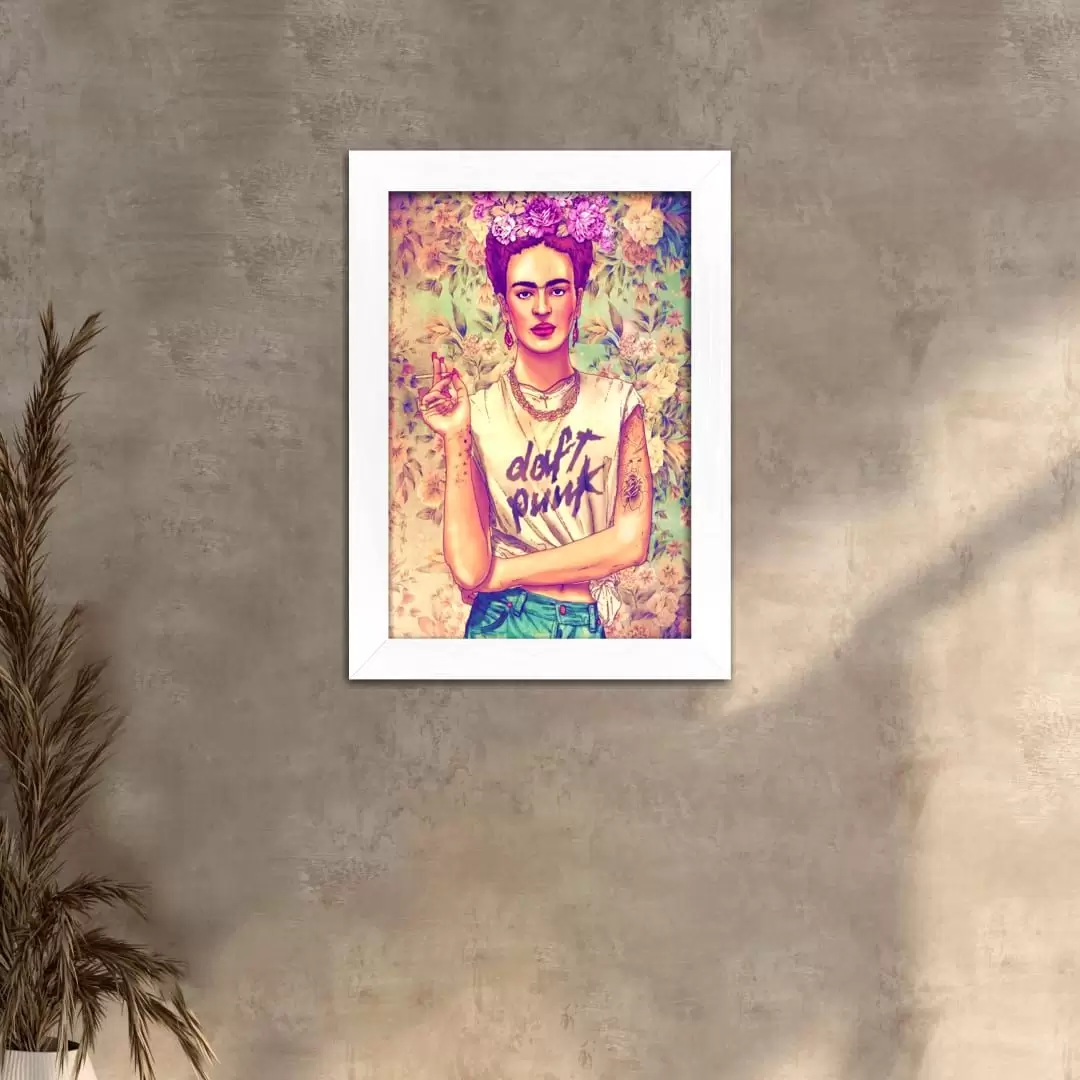 Quadro Decorativo Frida Kahlo-Art - Imagem 2