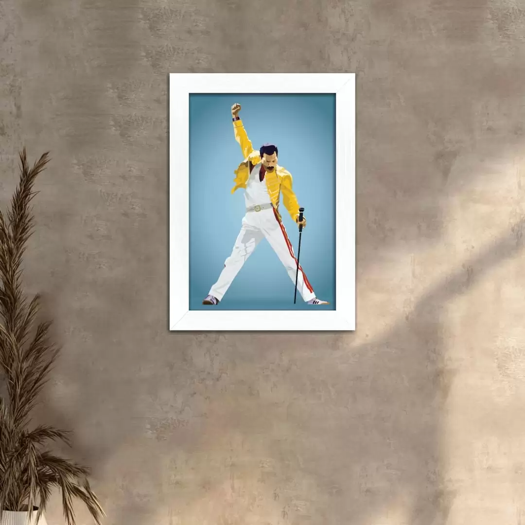 Quadro Decorativo Freddie Mercury-Pose - Imagem 2
