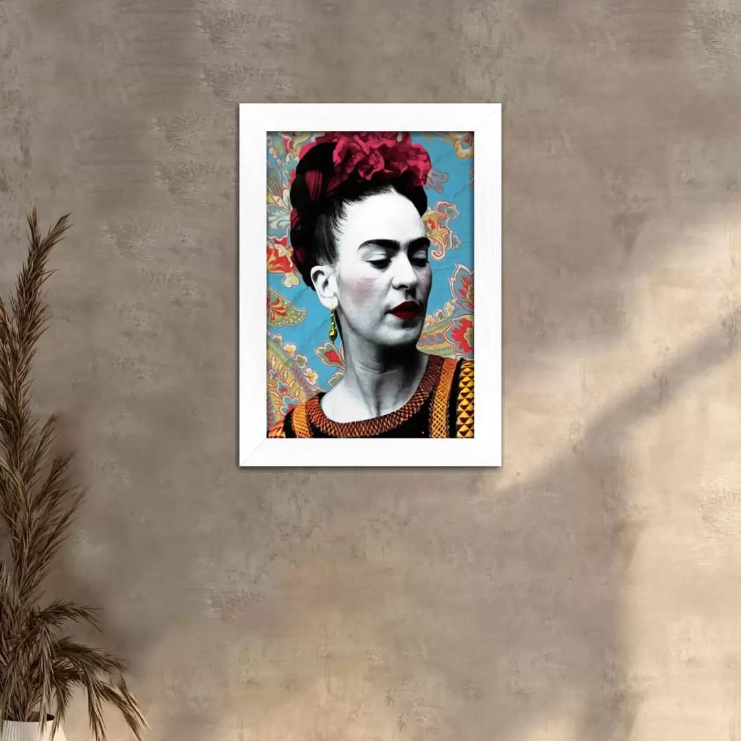 Quadro Decorativo Famosos - Frida - Imagem 2