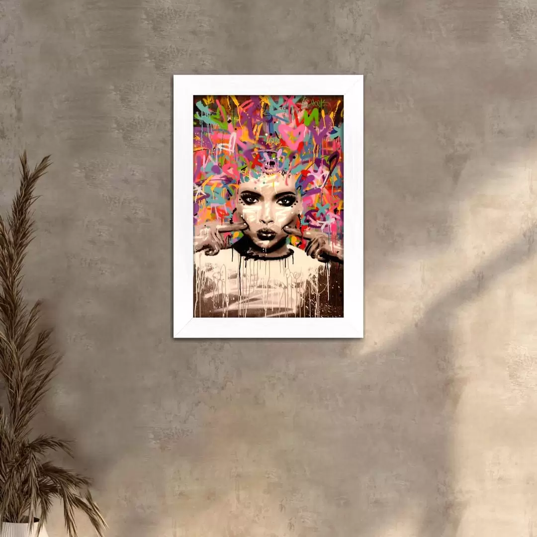 Quadro Decorativo Negra Black-Power - Imagem 2