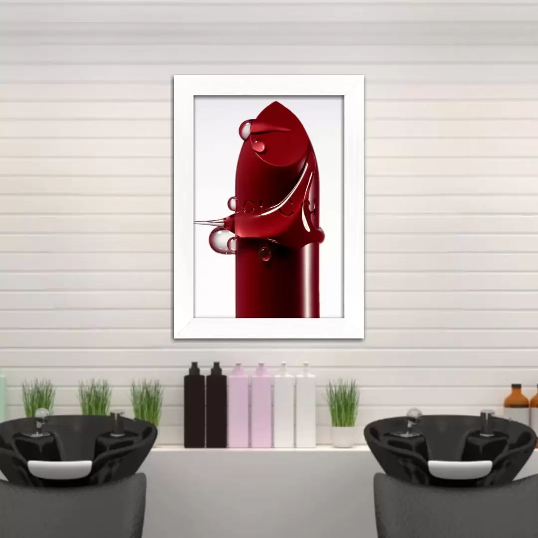 Quadro Decorativo Batom Molhado - Imagem 2