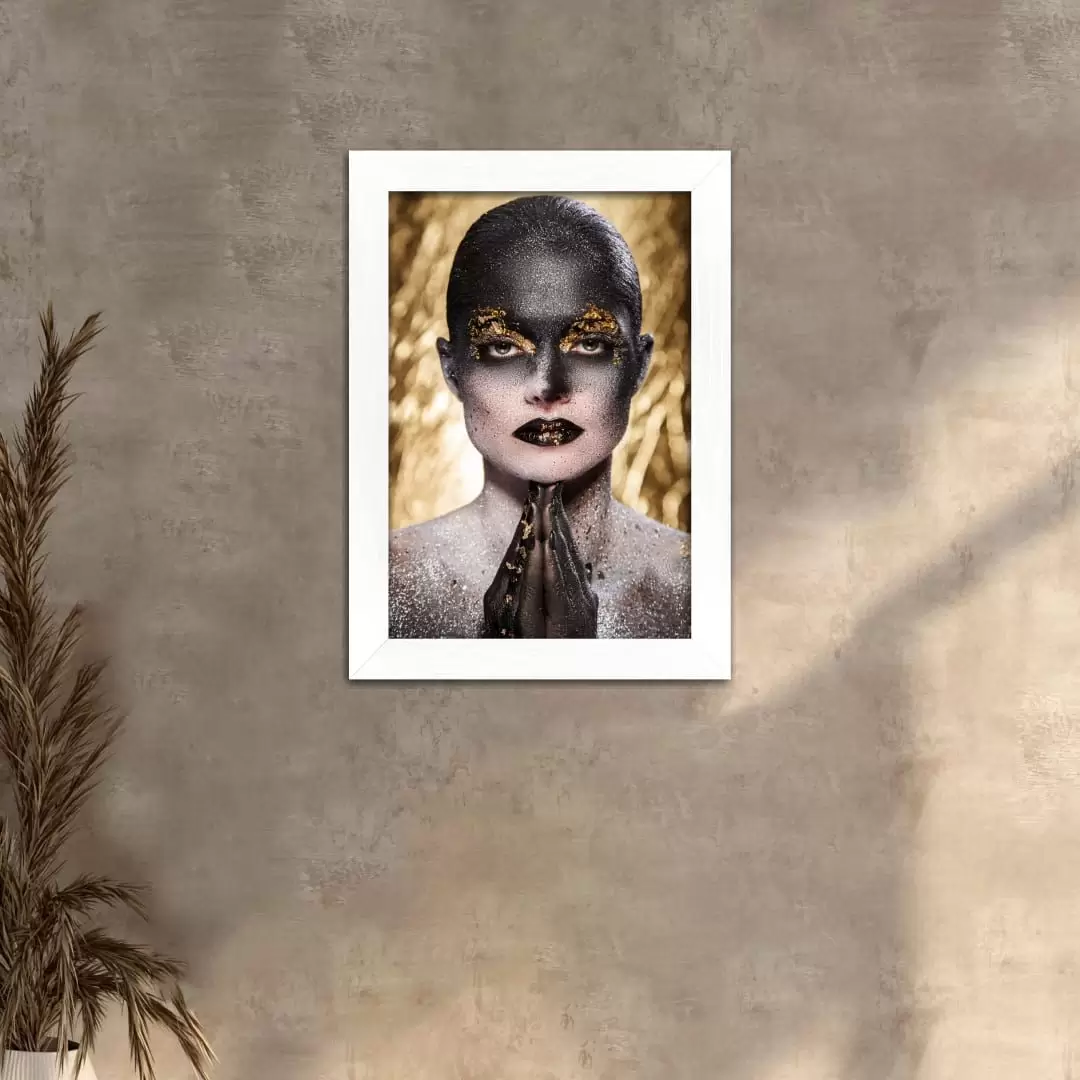 Quadro Decorativo Vitiligo Mulher - Imagem 2