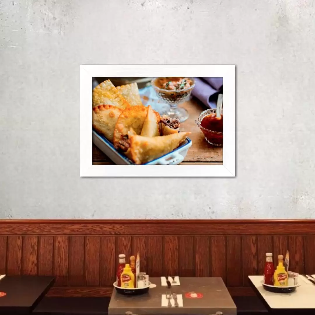 Quadro Decorativo Pastéis Carne - Imagem 2