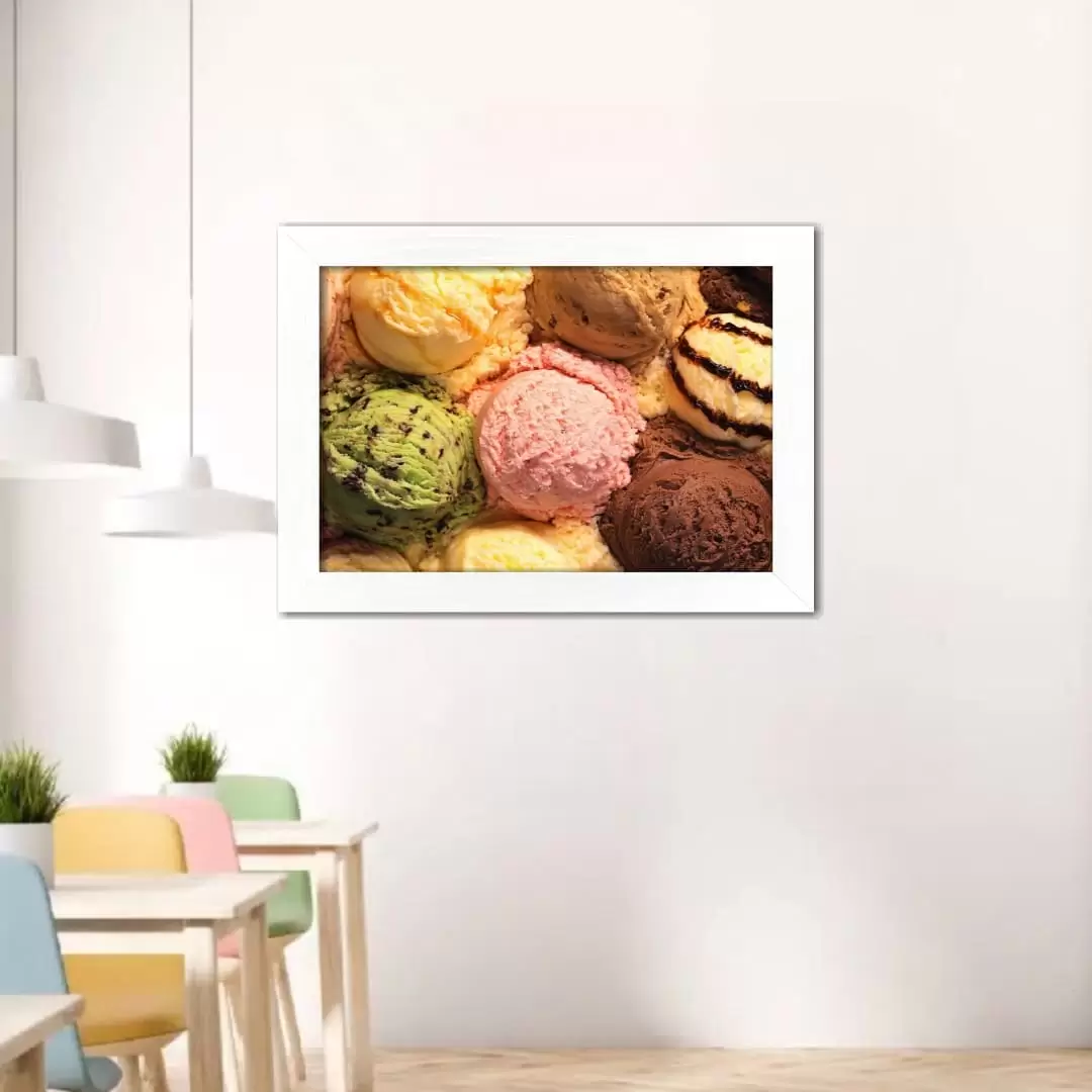 Quadro Decorativo Bolas de Sorvete - Imagem 2