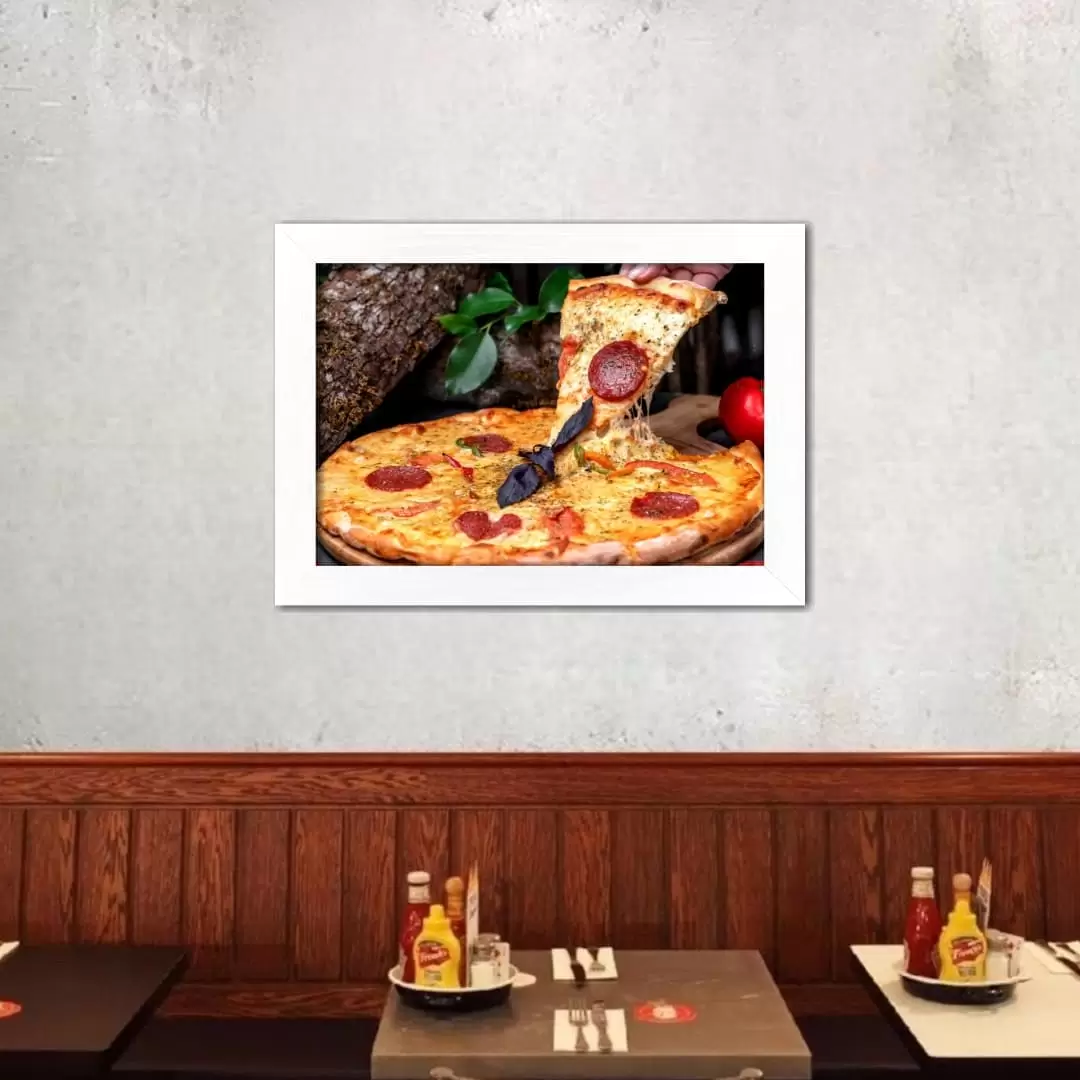 Quadro Decorativo Alimentos - Pizza - Imagem 2