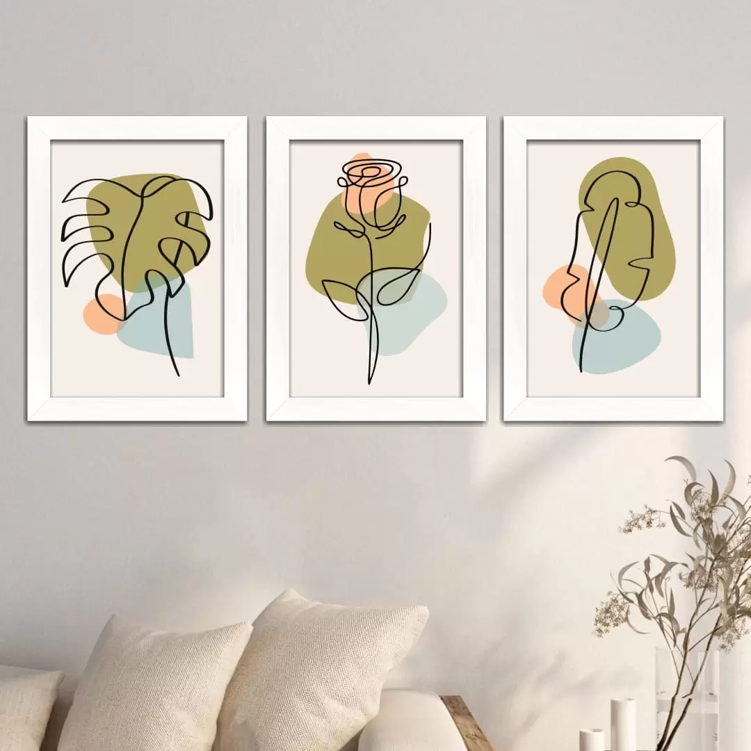 Kit 3 Quadros Boho-Chic - Imagem 2