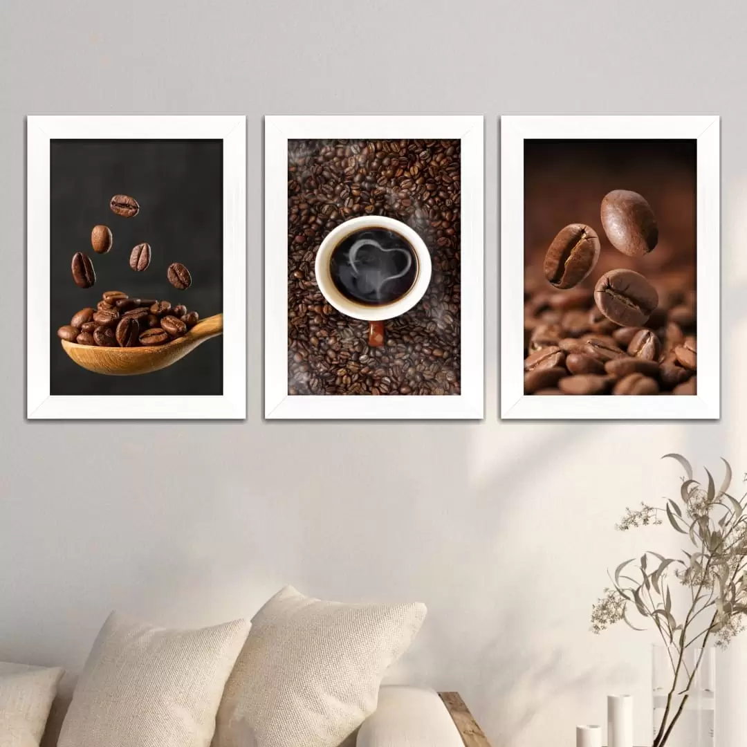 Kit 3 Quadros Café - Imagem 2