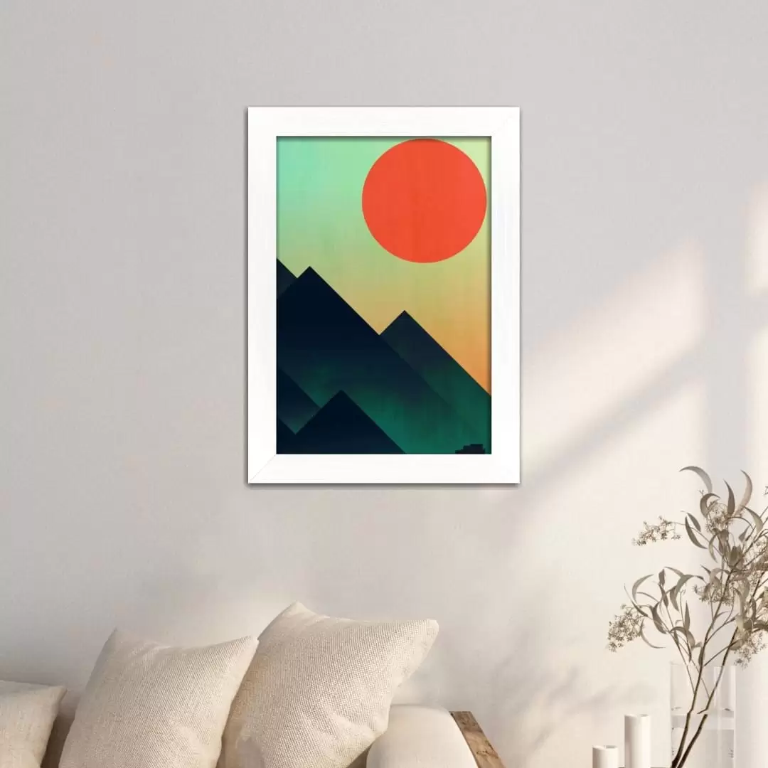 Quadro Decorativo Abstrato - Paisagem - Imagem 2