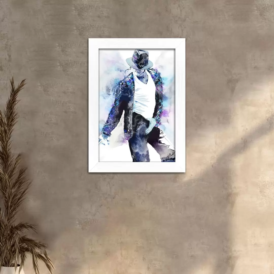 Quadro Decorativo Michael-Jackson Pintura - Imagem 2