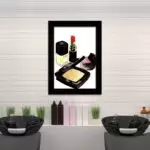 Quadro Decorativo Makeups - Moldura Preta -
