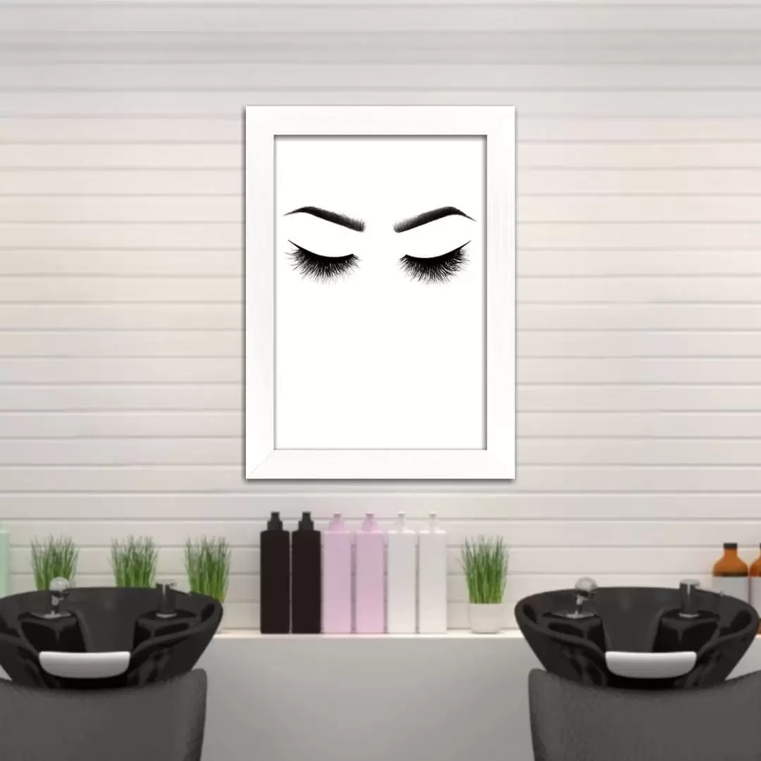 Quadro Decorativo Esboço Sobrancelha - Imagem 2