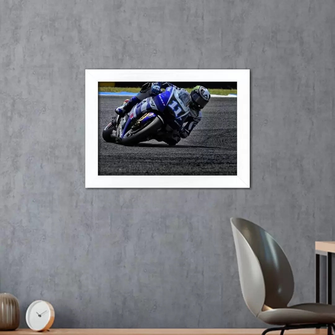 Quadro Decorativo Moto de Corrida - Imagem 2