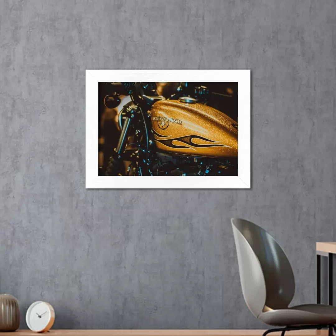 Quadro Decorativo Tanque Harley - Imagem 2